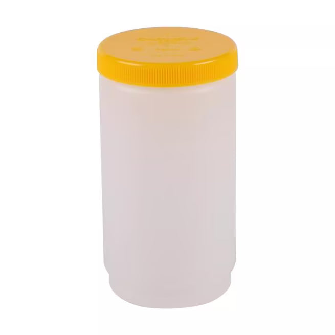 Yellow Store N' Pour Caps, PS30404, 12/case