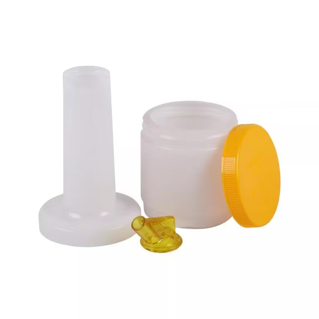 Yellow Store N' Pour Caps, PS30404, 12/case