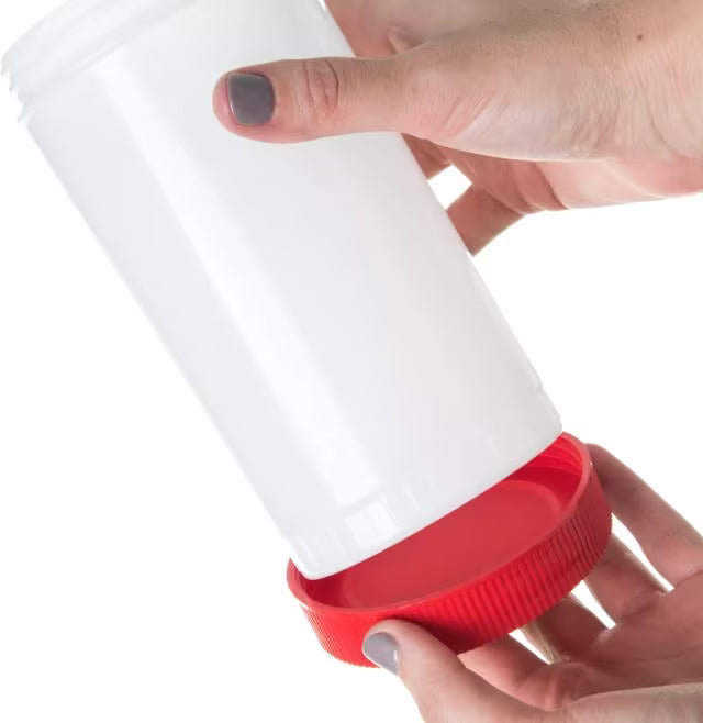 Red Store N' Pour Caps, PS30405, 12/case