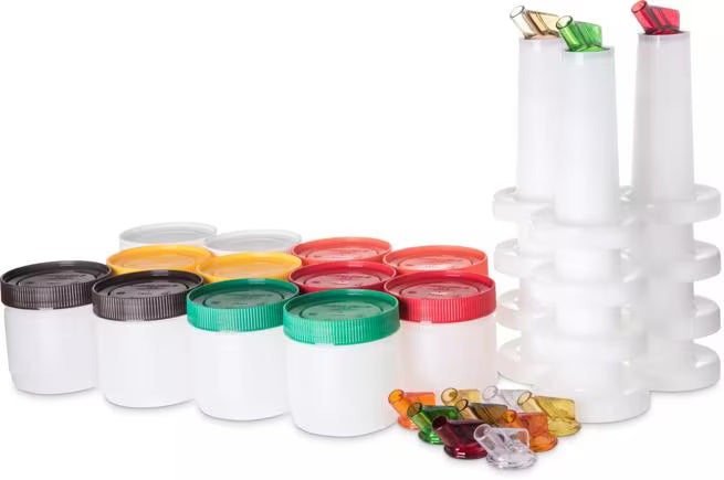 Assorted Store N' Pour Pint Complete Unit Bundle 16 ounce, PS501N00, 12/case