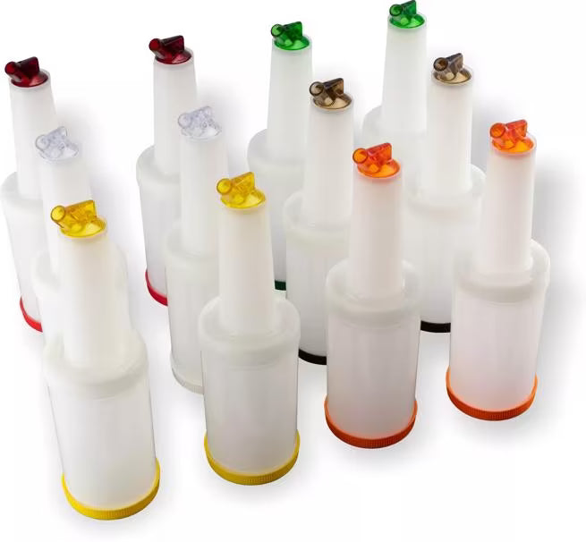 Assorted Store N' Pour Quart Complete Unit Bundle 32 ounce, PS601N00, 12/case
