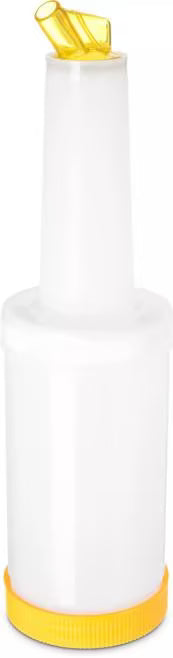 Yellow Store N' Pour Quart Complete Unit Bundle 32 ounce, PS601N04, 12/case
