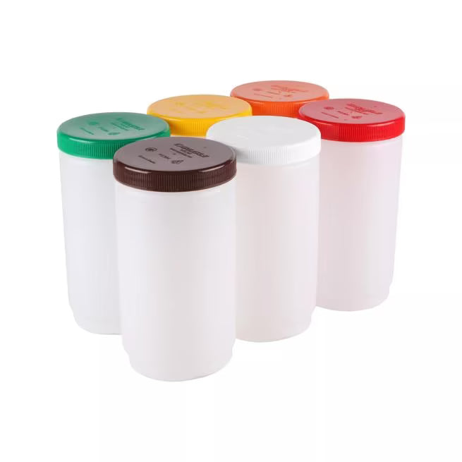 Orange Store N' Pour Quart Complete Unit Bundle 32 ounce, PS601N24, 12/case