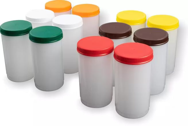 Assorted Store N' Pour Quart Backup Container Caps 1 quart, PS602N00, 12/case