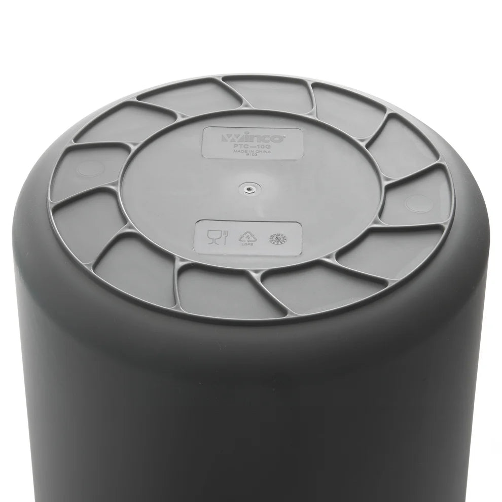 Winco PTC-10G-44G, 10-44 Gallon, Various Colors Trash Can