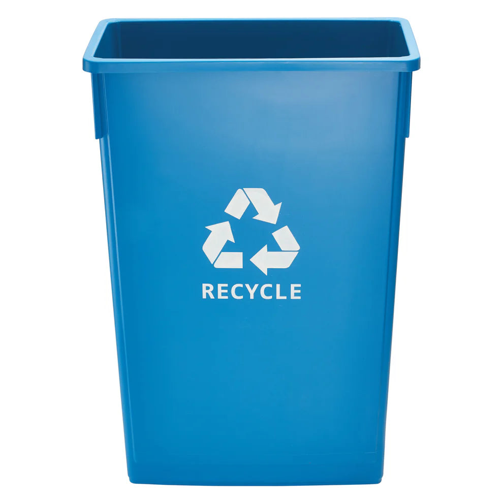 Winco PTC-23B-23SG, 23gal Slender Trash Cans in Various Colors