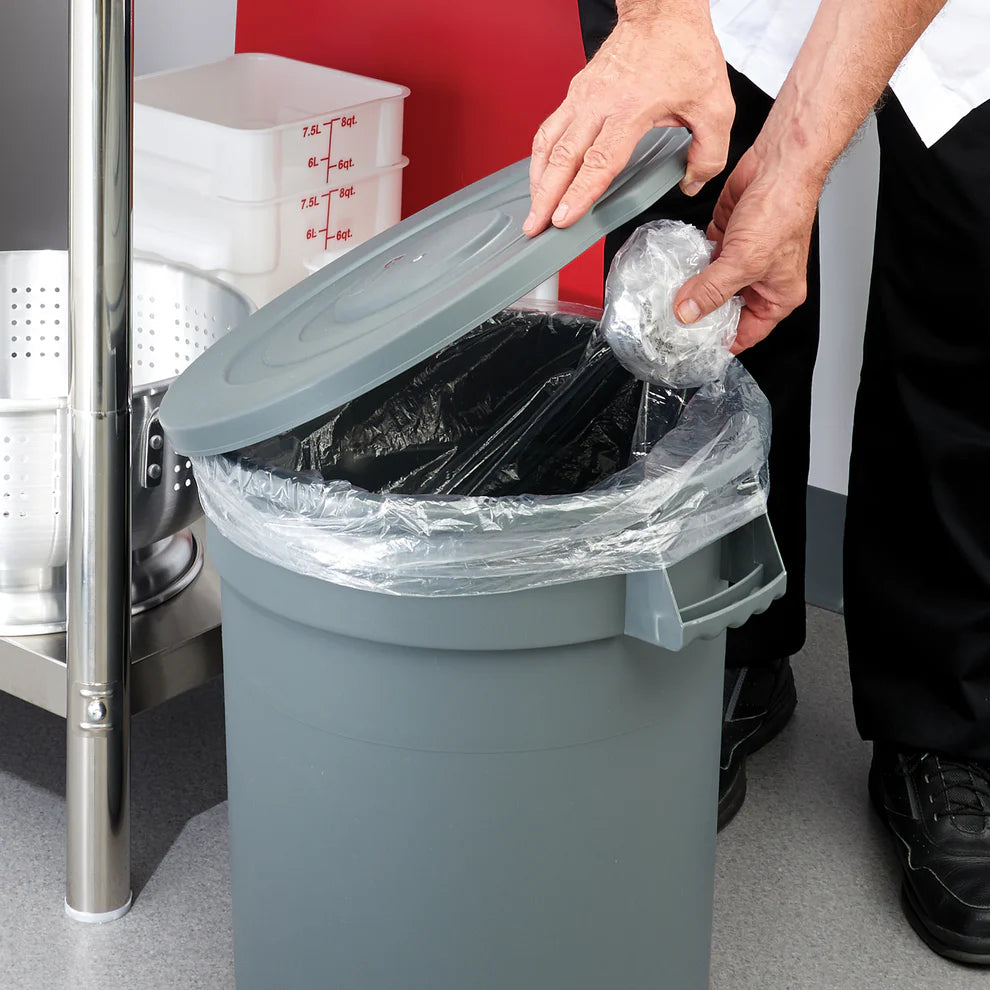 Winco PTCL-10G-44, 10-44 Gallon, Various Colors Trash Cans