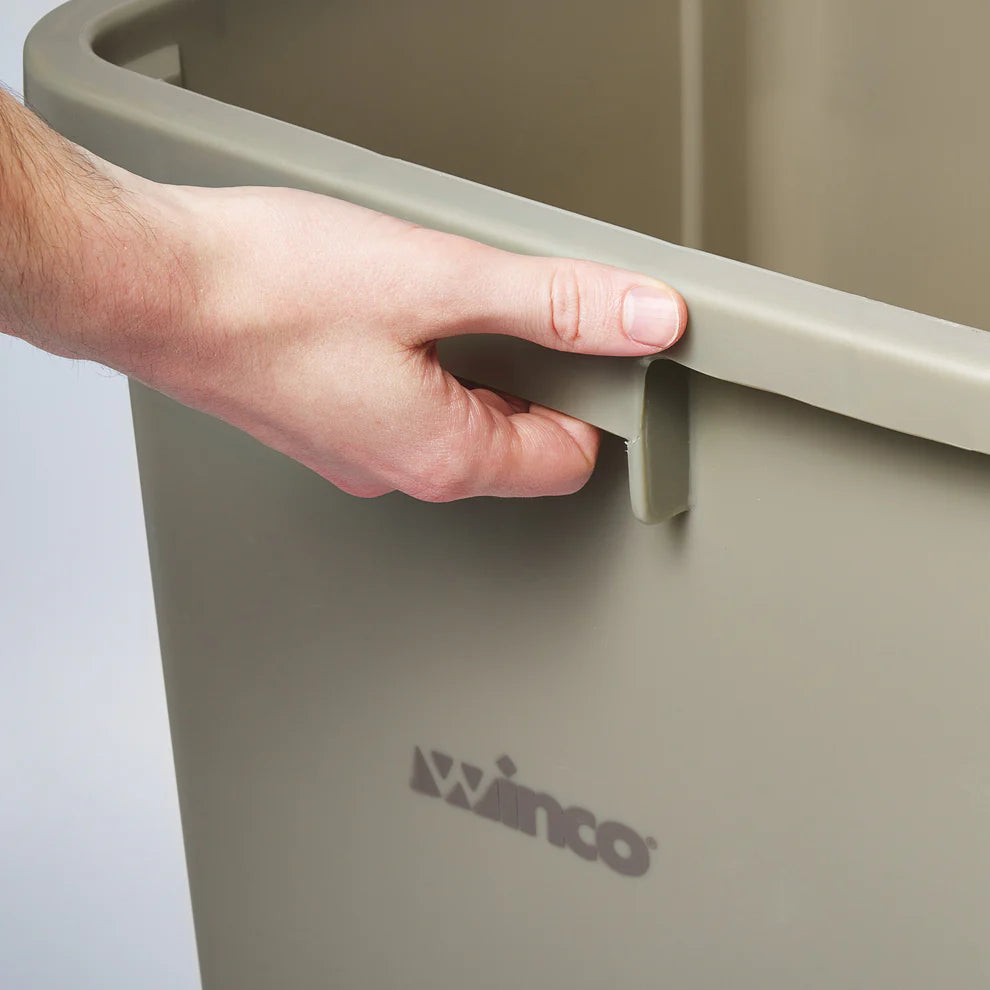 Winco PTCS-23BE-35G, 10-44 Gallon, Various Colors Trash Cans