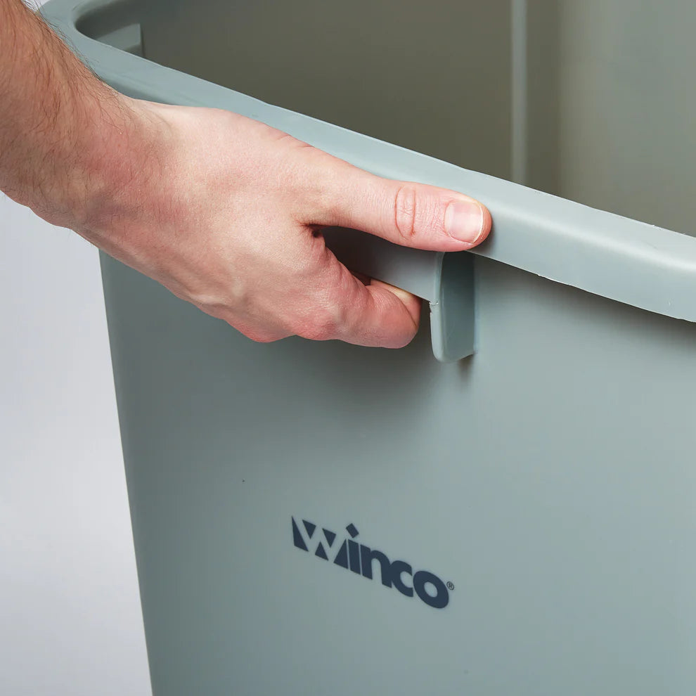 Winco PTCS-23BE-35G, 10-44 Gallon, Various Colors Trash Cans