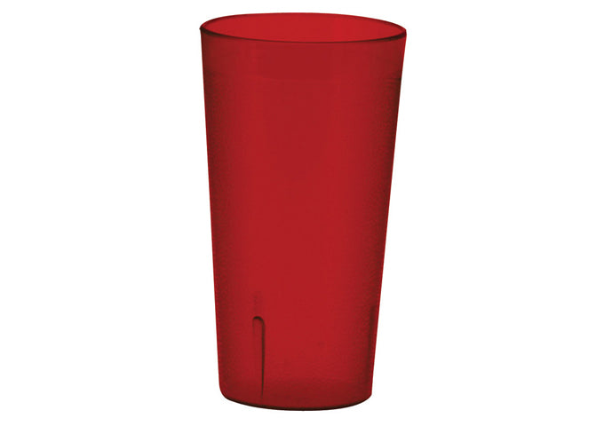 Winco PTP-05A to PTP-32R 5oz to 32oz Amber, Blue, Clear, Red Pebbled Tumblers