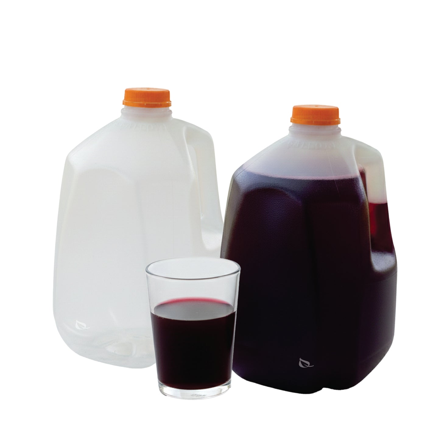 128oz Empty Plastic Juice Bottles with Tamper Evident Caps