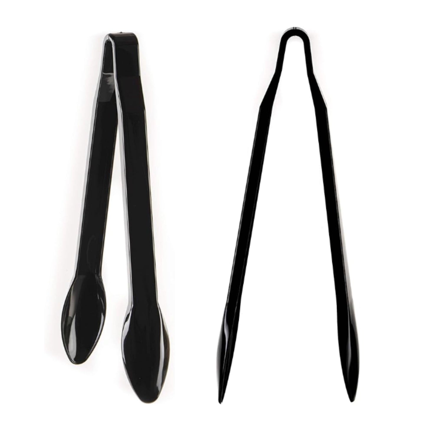 12" Heavy Duty Serving Tongs Black