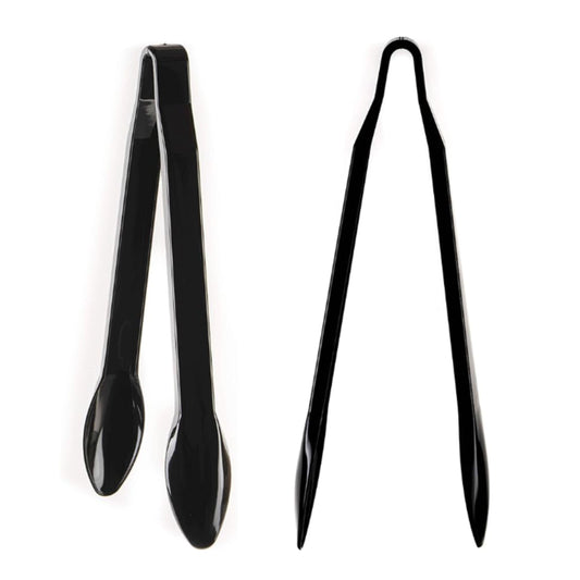 12" Heavy Duty Serving Tongs Black