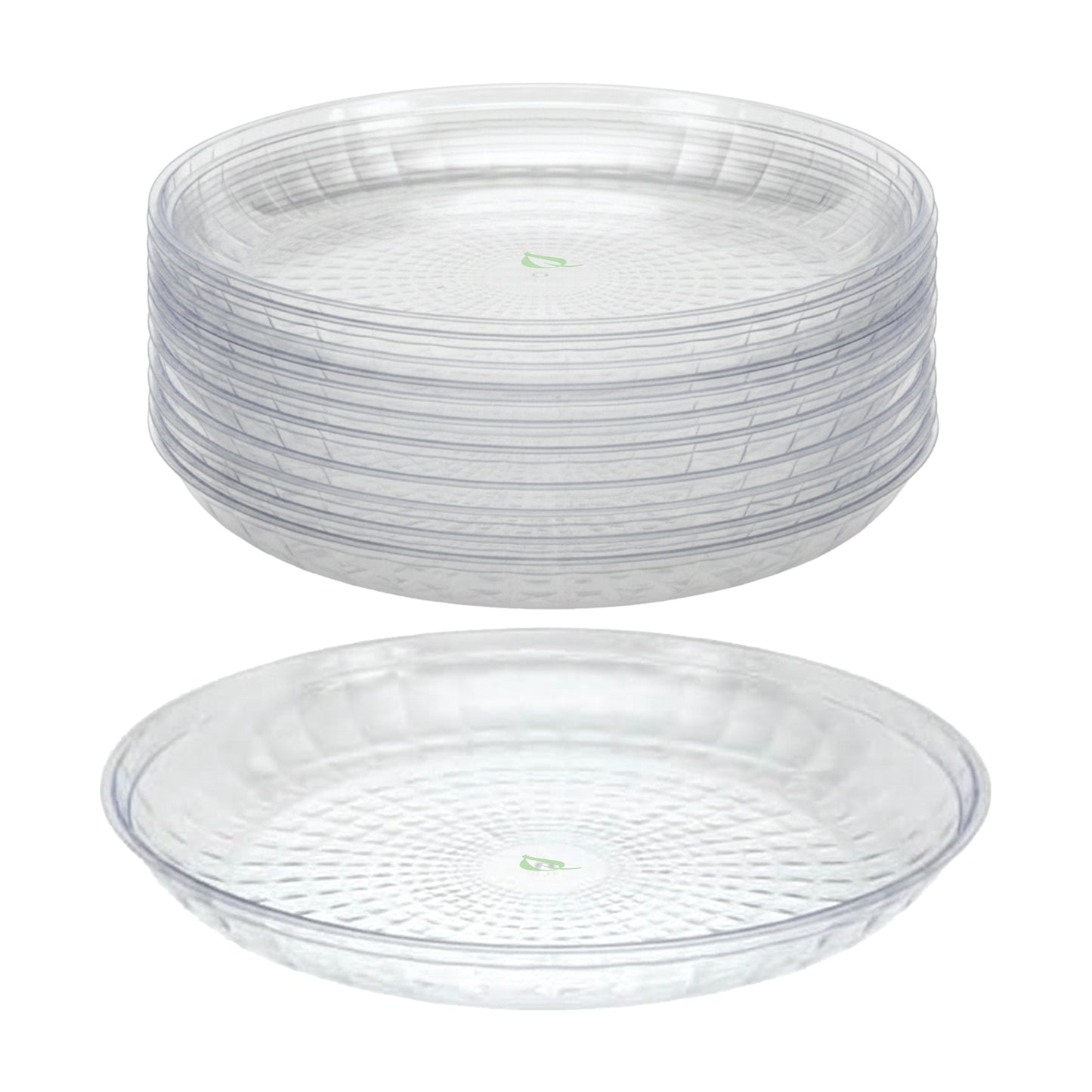 12 Inch Pixel Clear Serving Tray