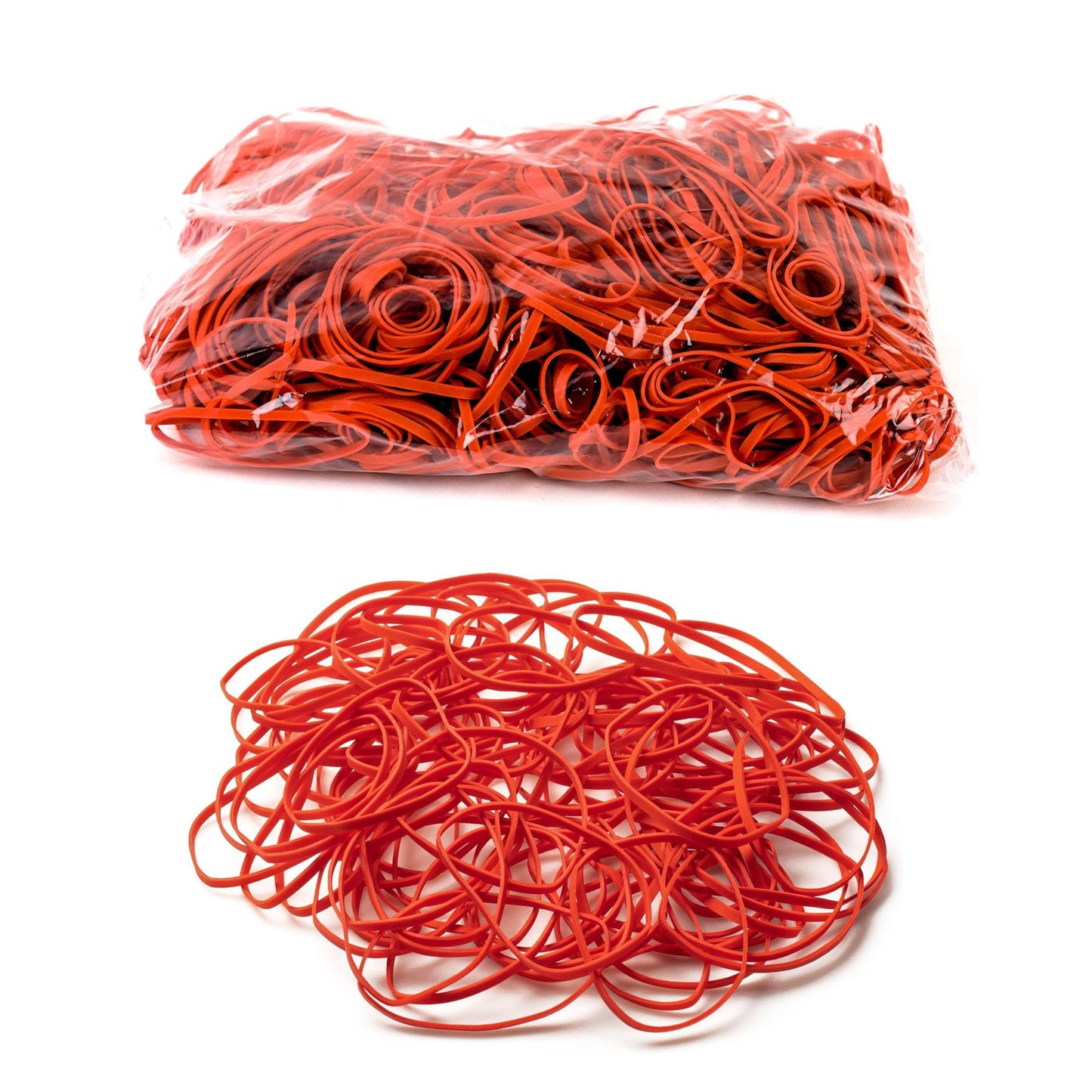 #12 Red Rubber Bands 2500pc Per Box (1-3/4" x 1/16")