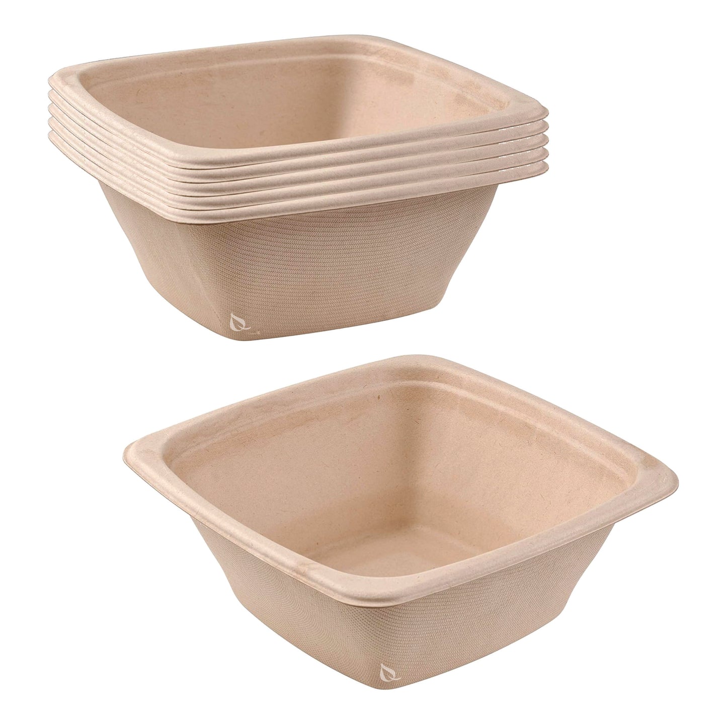Eco Friendly Disposable Square Bowls Compostable Container