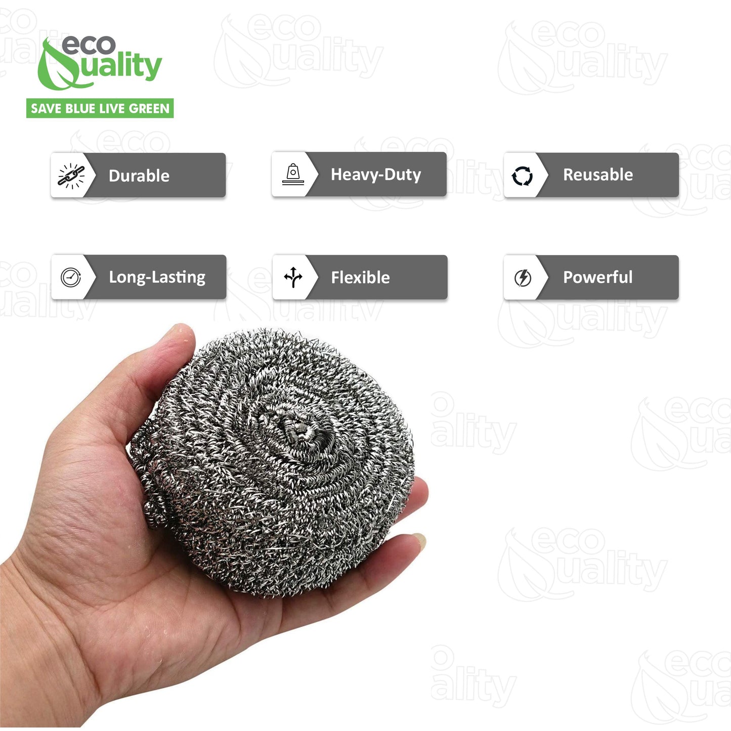 50g Stainless Steel Scrubber Steel Wool Sponges