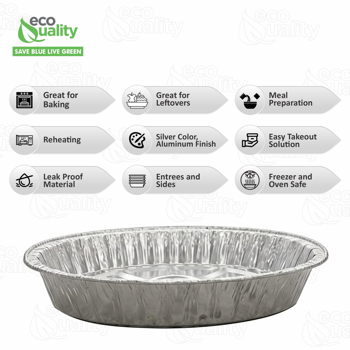 Disposable Aluminum Foil Oval Turkey Roaster Deep Pan