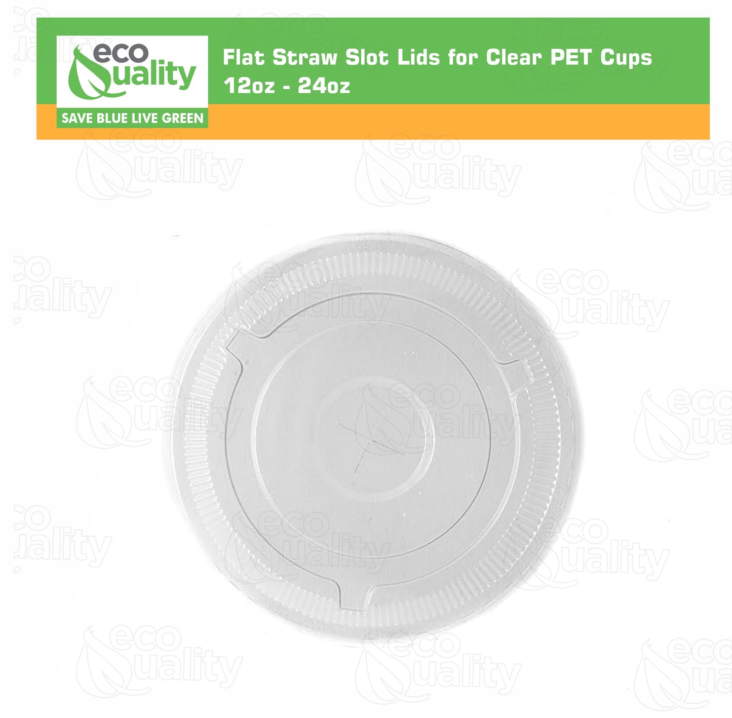 Disposable Clear Flat Plastic Cold Cup Lids For (9oz,10oz,12oz,14oz,16oz,20oz,24oz) Cups PET Lids
