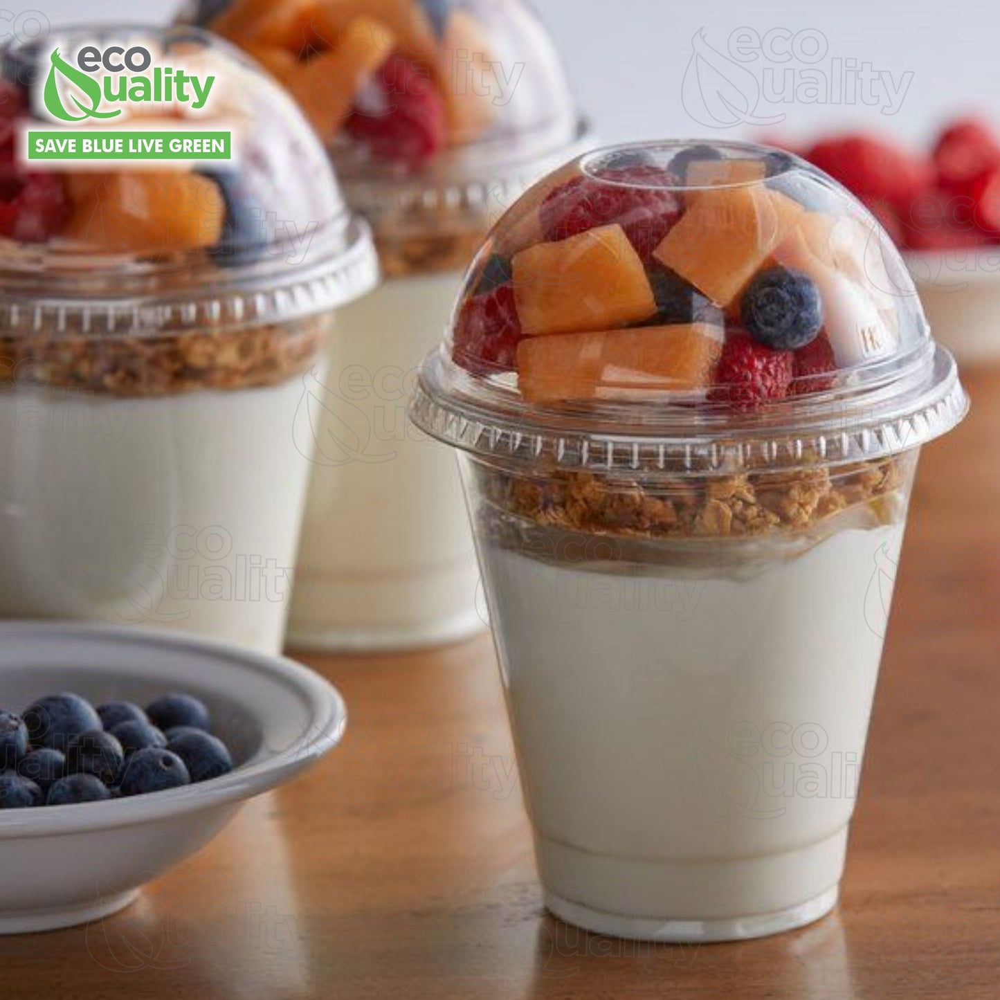 Disposable Clear Plastic  Dome Lids for Standard Sized PET Cup (9oz,10oz,12oz,14oz,16oz,20oz,24oz)