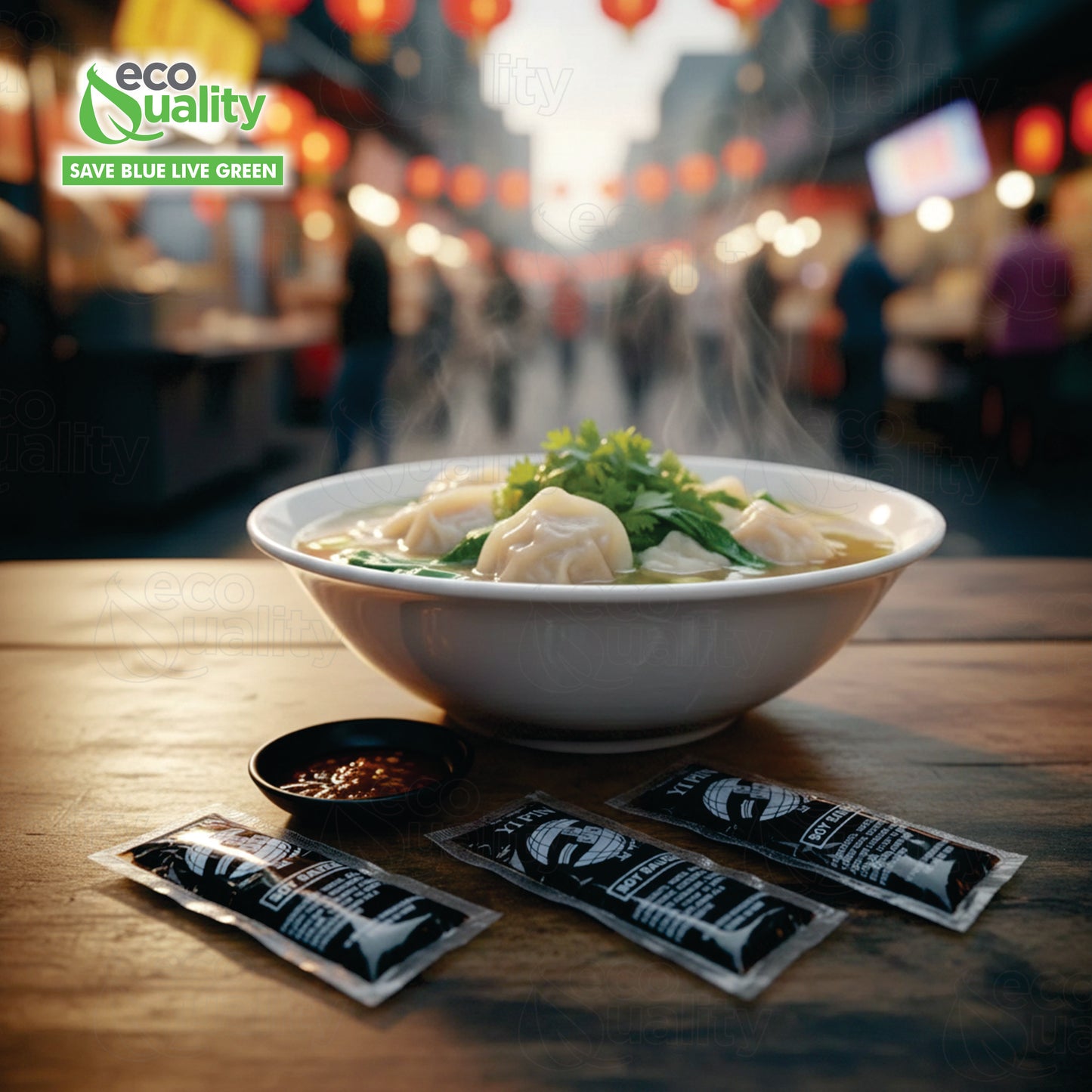 Yi Pin Chinese Soy Sauce Take Out Delivery Packets 8 Grams Per Packet No MSG Gluten Free