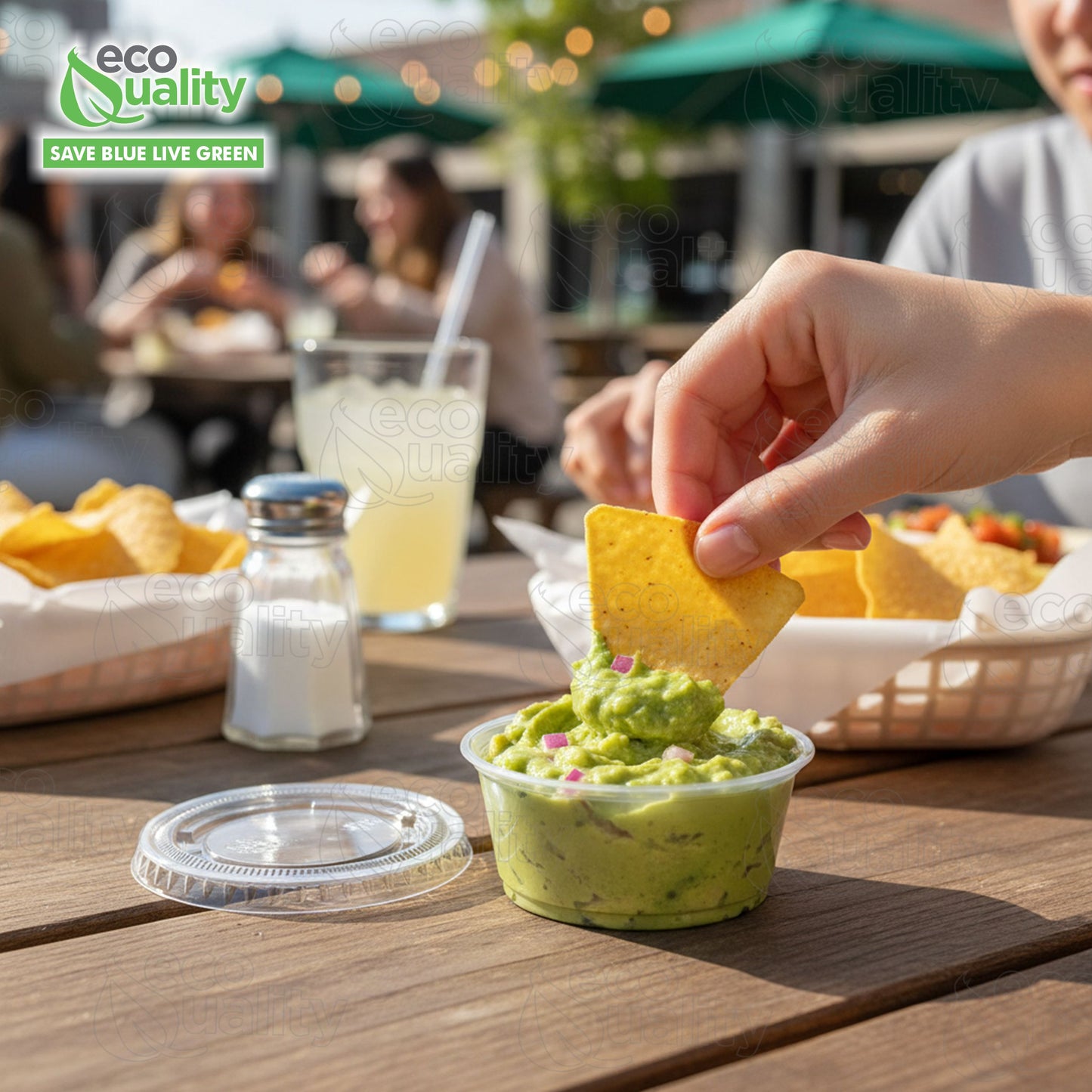 4oz Clear Leak Proof Plastic Condiment Souffle Containers with Lids, Disposable - Perfect for Sauces, Samples, Slime, Jello Shots, Food Storage