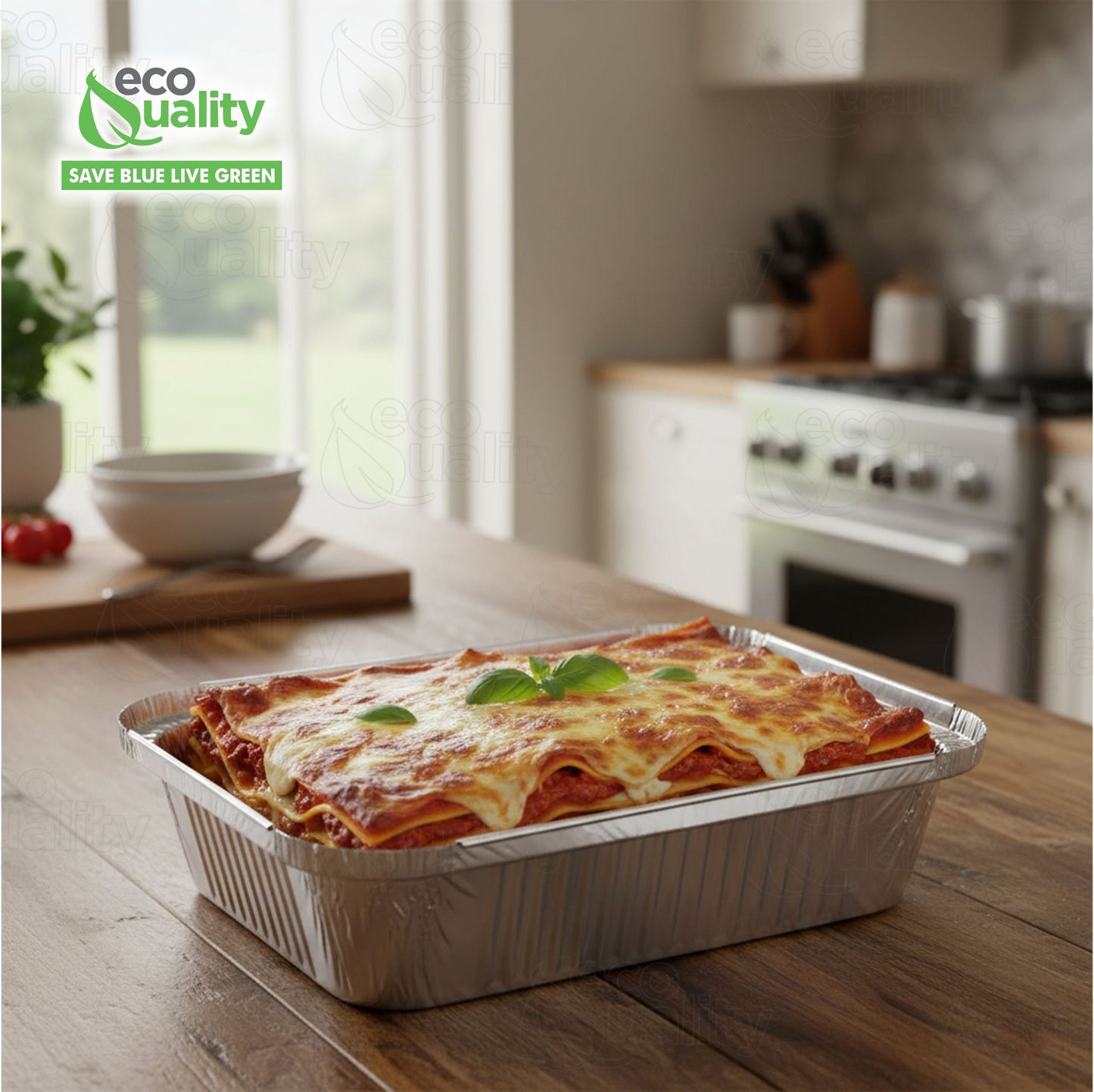 1lb Disposable Takeout Oblong Aluminum Foil Baking Pans with Dome Lids