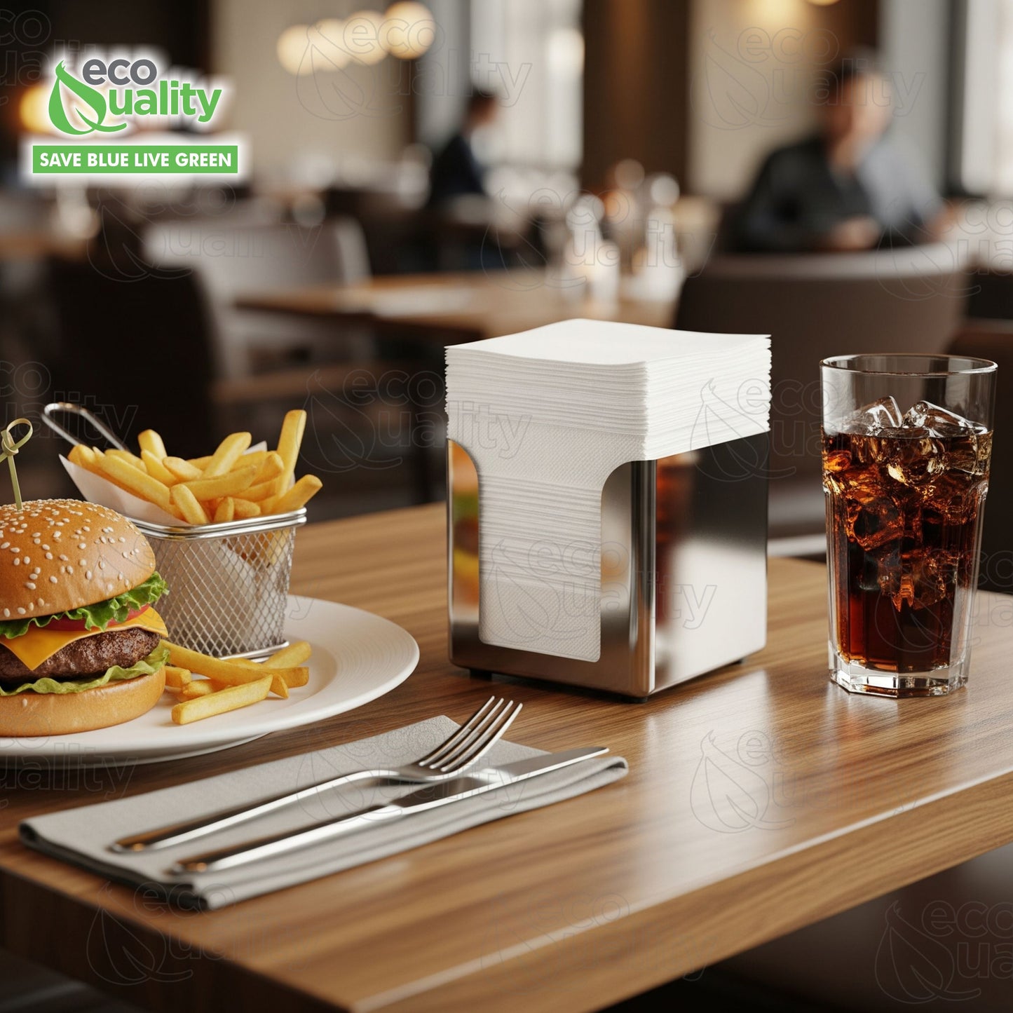 [400] Low Fold Dispenser Napkins 1-Ply Dispenser Napkin Refill