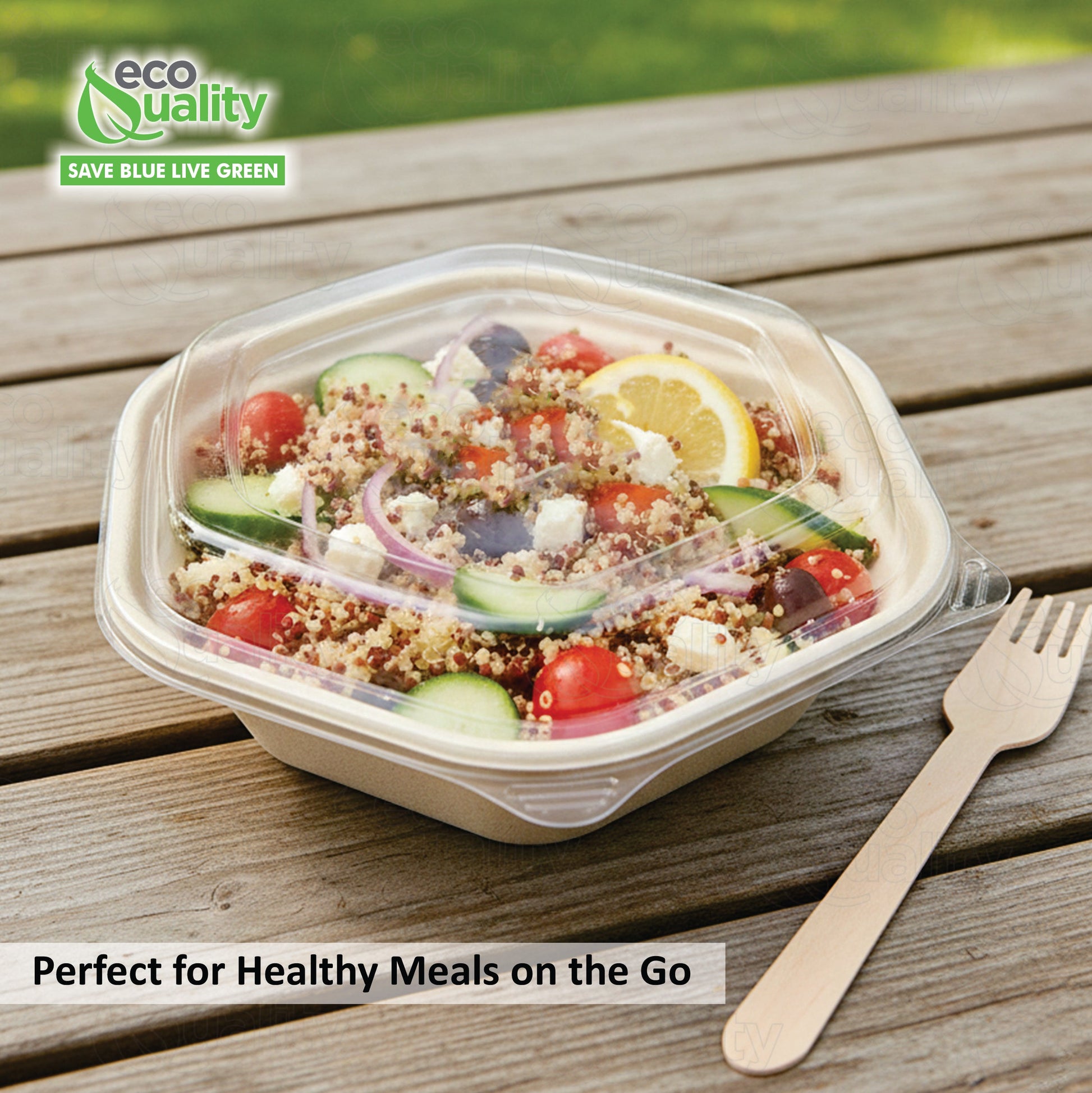 Hexagon 32oz disposable bowl made from sugarcane fiber compostable catering use