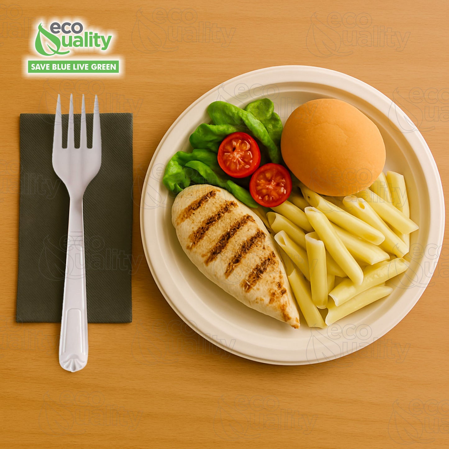 Premium Heavy Weight Disposable Forks White