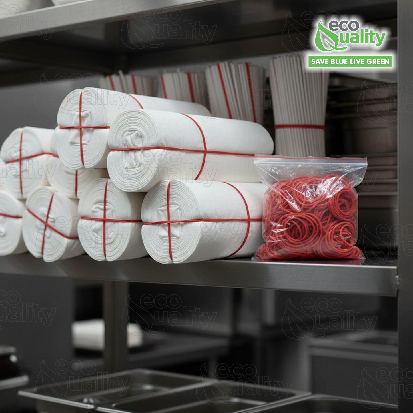 #12 Red Rubber Bands 2500pc Per Box (1-3/4" x 1/16")