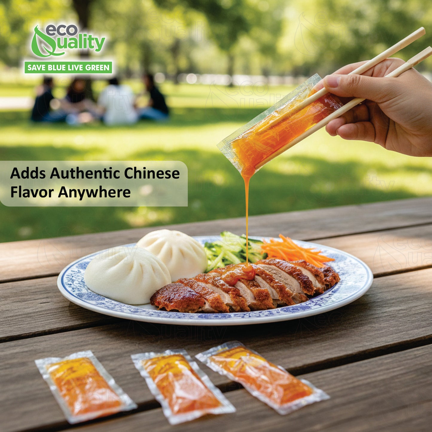 Yi Pin Chinese Duck Sauce Take Out Delivery Packets 8 Grams Per Packet No MSG Gluten Free