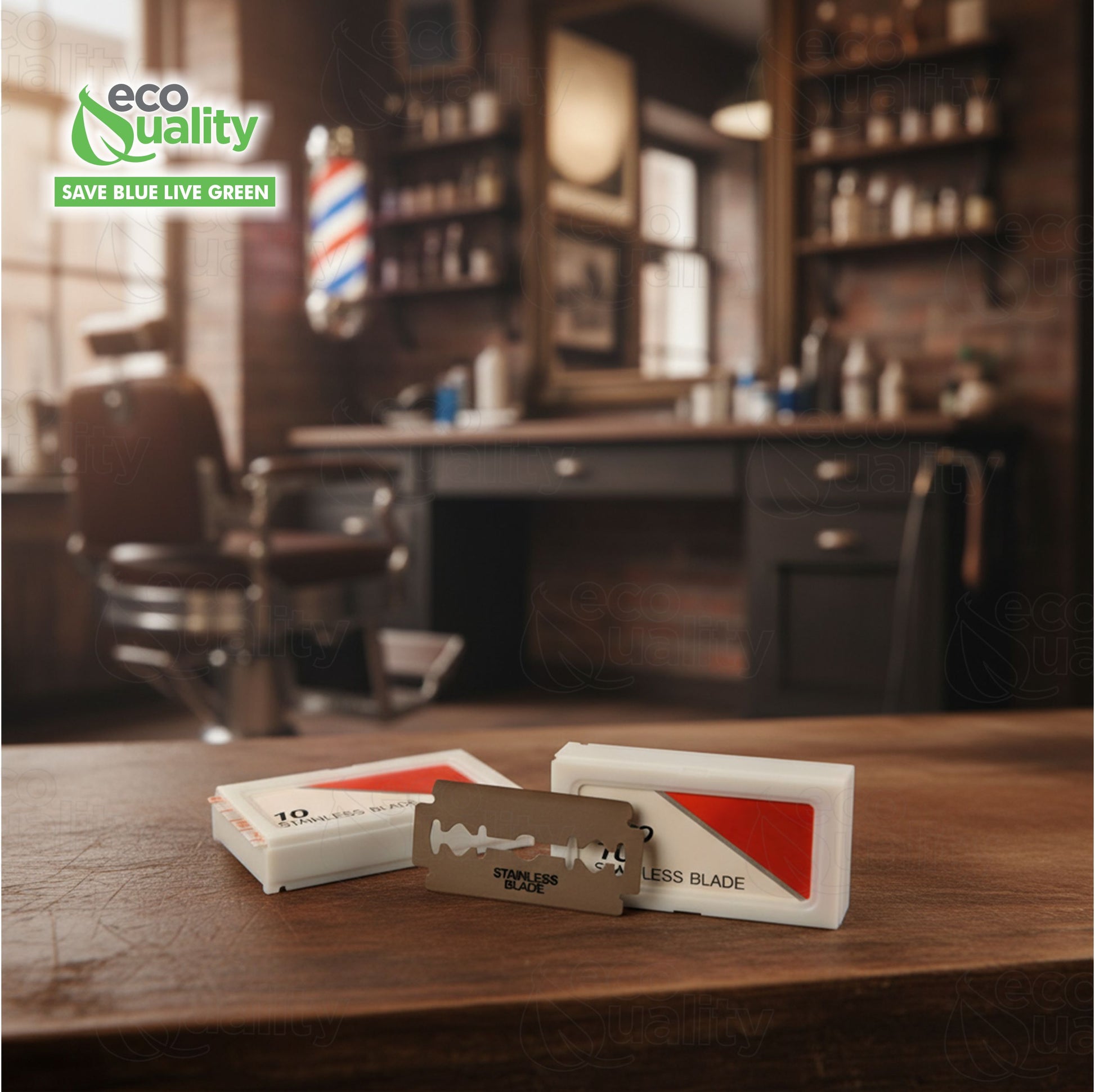 Platinum Double Edge Stainless Steel Shaving Razor Blades