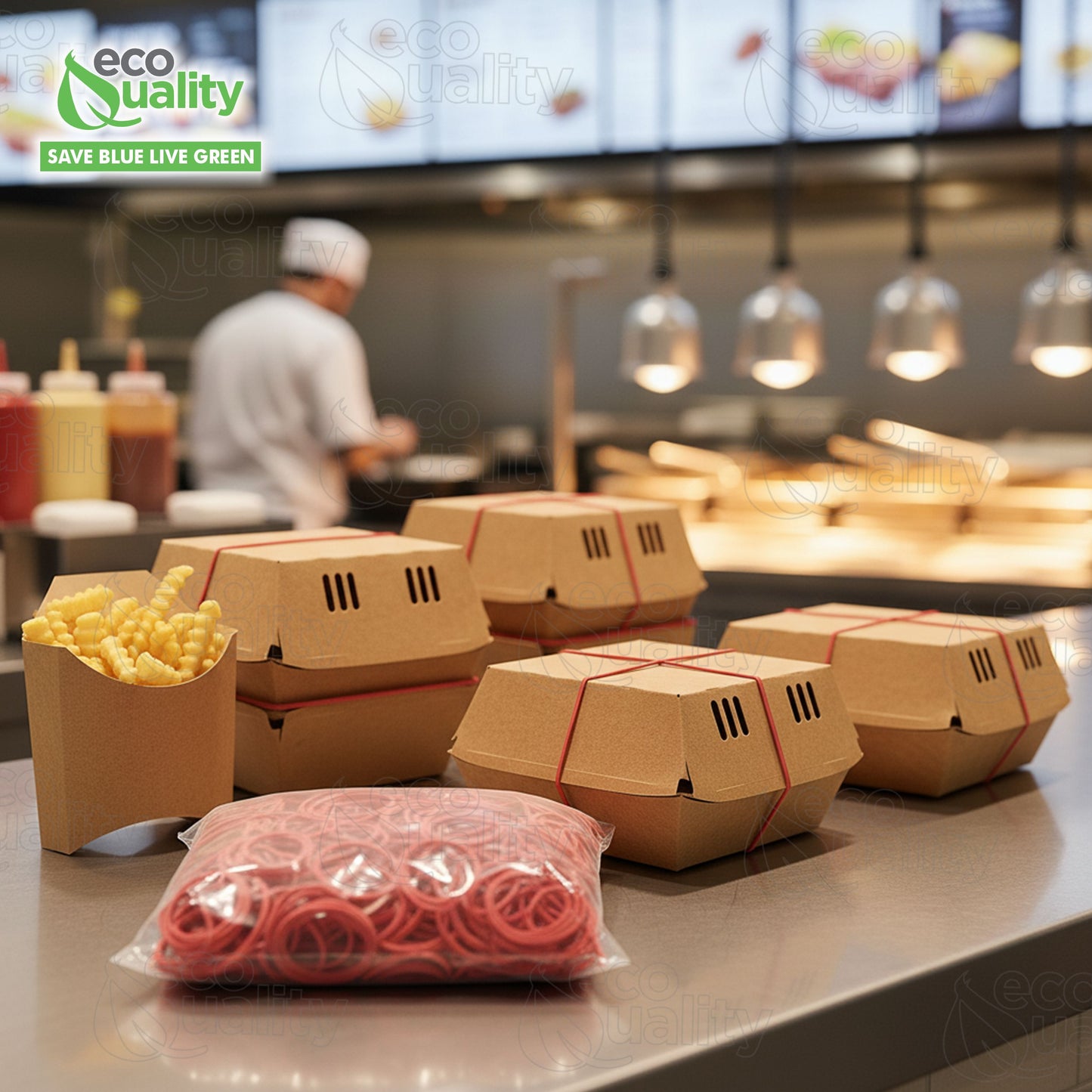 #31 Red Rubber Bands 1250pc Per Box (2-1/2" x 1/8" )