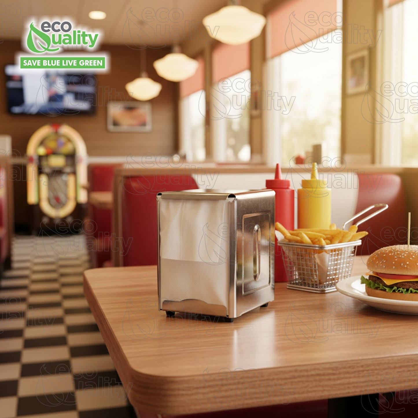 Commercial Low Fold Napkin Dispenser