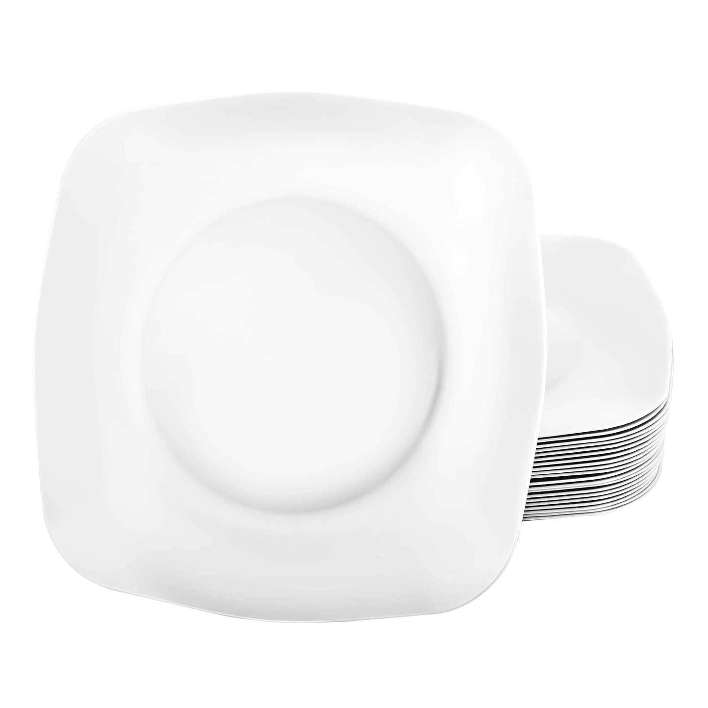 Retro 10.25-inch plate in elegant Pearl finishes. Ideal for weddings, parties, and upscale events. Durable, stylish design for enhancing dining experiences.