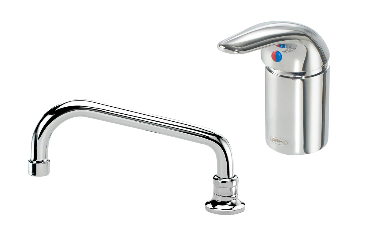 REMOTE VALVE FAUCET SWING SPOUT
