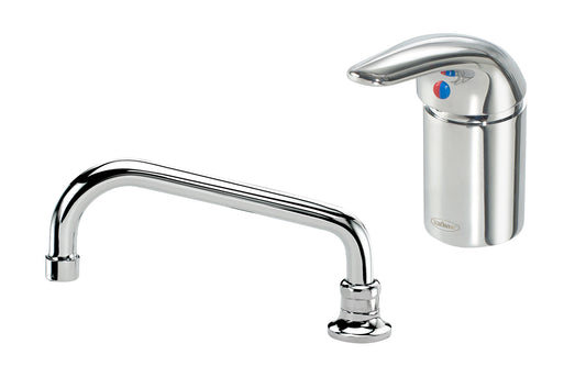 REMOTE VALVE FAUCET SWING SPOUT