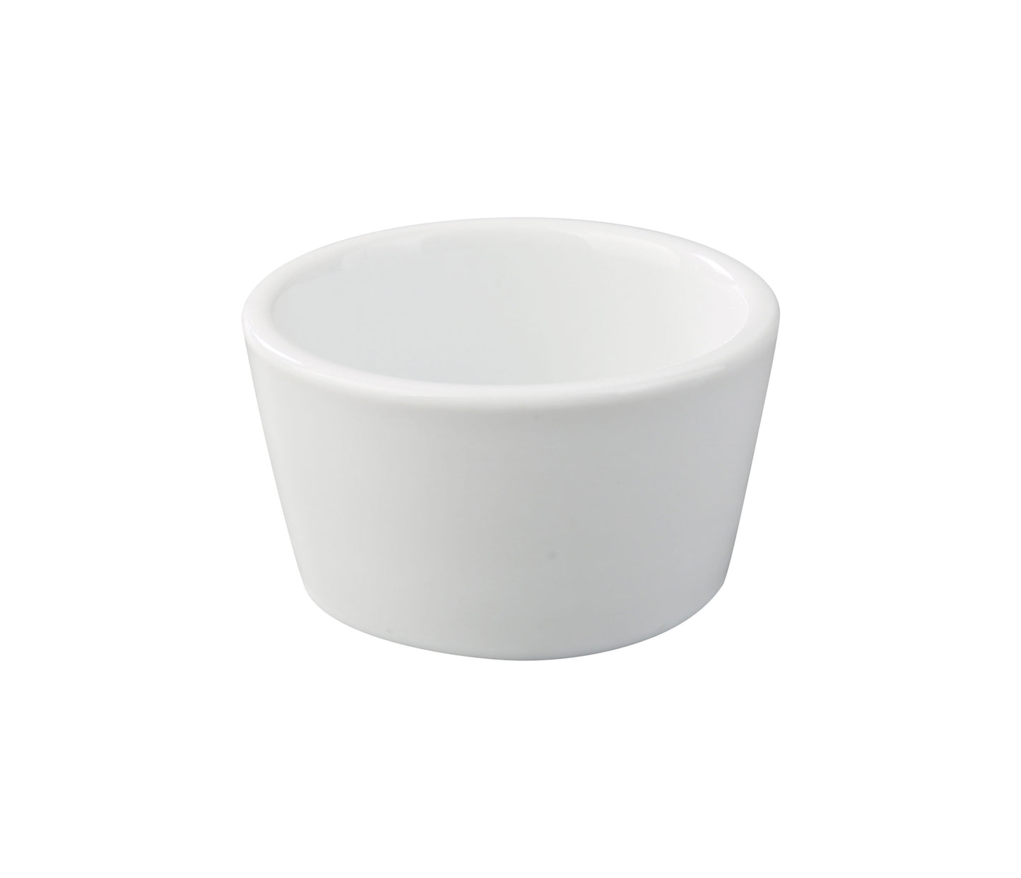 Yanco Ramekin RK-301 is a compact, bright white porcelain condiment dish designed for sauces, dips, sides, garnishes, and small dessert portions. Its smooth, classic finish makes it a versatile choice for restaurants, catering setups, bakeries, and home kitchens looking for a clean and modern tabletop detail. Durable and easy to stack, this 1 oz ramekin is a reliable essential for any service environment.
