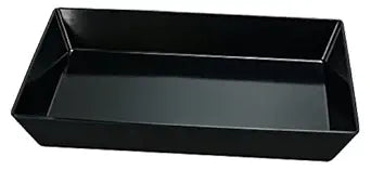 Yanco Rectangular Tray RM-618BK 6/Pcs is a stylish and functional addition to any dining setup. Measuring 17.75 inches in length, 11.75 inches in width, and 2.5 inches in height, this deep plate is perfect for serving large portions of pasta, salads, or main courses. Made from high-quality melamine, it combines the refined look of ceramic with exceptional durability, making it ideal for busy restaurants and catering events. 
