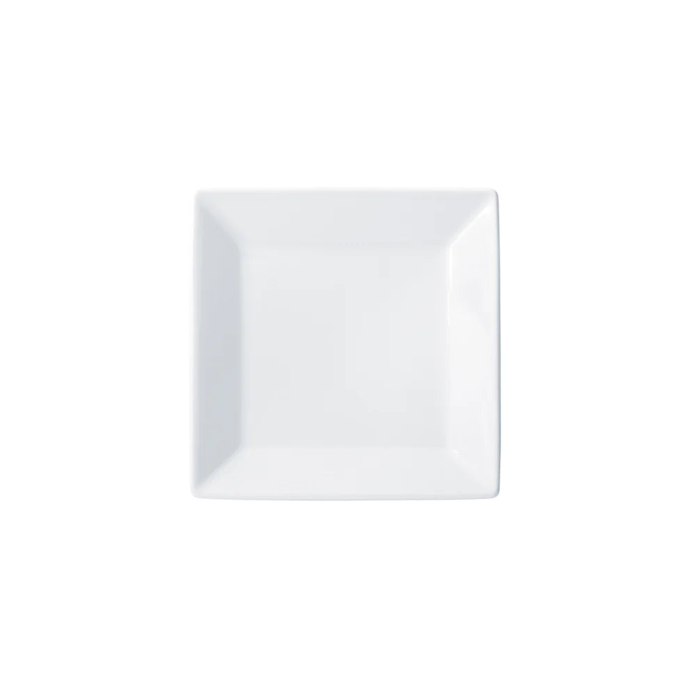 Winco RPS-10 to RPS-925, 3"–9-1/4" Royalsquare White Square Porcelain Plates