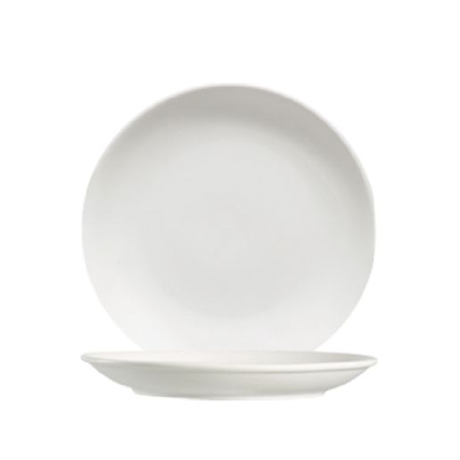 RSCAC-101-6C Coupe Plate 6 1/4" – Durable Ceramic Plate, 36 Plates per Case