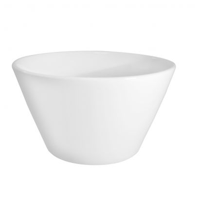 "C.A.C. RSCAC-101-V5 Soup Bowl, 16oz, 5-inch, durable porcelain, 36 per case."