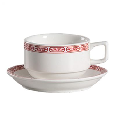 RSCAC-105-2 Saucer for 105-1-S, 5 1/2" – Durable Porcelain, 36/Case