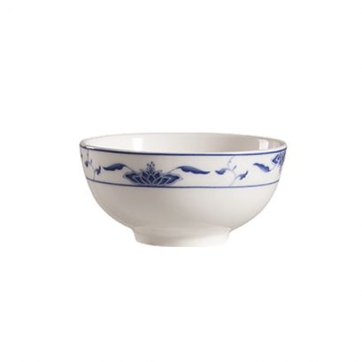 C.A.C. Rice Bowl 9 oz 4 1/2" – Durable porcelain bowl ideal for rice, sides, or desserts. 48 per case. SKU: RSCAC-105-65.