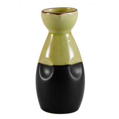 C.A.C. 6oz Wine Pot – Golden Green glazed porcelain, chip-resistant and elegant, perfect for sake and wine service. Sold 36 per case. SKU: RSCAC-666-WP-G.