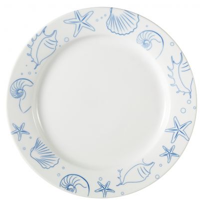 Seashell Plate PW 12" 12/Case