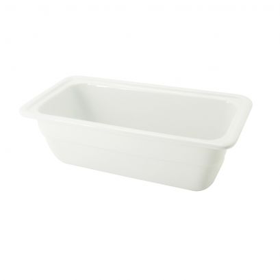 C.A.C. 1/3 GN Deep Pan, 12 3/4". Extra capacity, heavy-duty pan for professional kitchens, buffets, and catering. 6/Case. SKU: RSCAC-BF-103D.