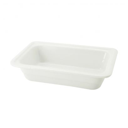 C.A.C. 1/4 GN Pan, 10 3/8". Durable and versatile pan for commercial kitchens, buffets, and catering. 12/Case. SKU: RSCAC-BF-104.