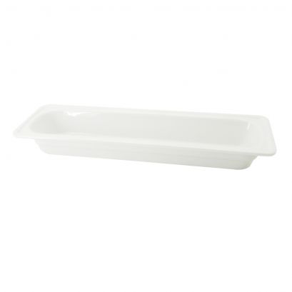 C.A.C. 2/4 GN Pan, 20 7/8". Sturdy and versatile pan for commercial kitchens, buffets, and catering. 8/Case. SKU: RSCAC-BF-204.